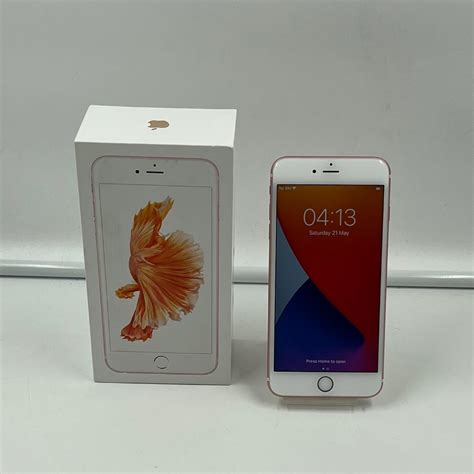 Apple Iphone 6s Plus A1687 32gb Unlocked Rose Gold Boxed Own4less