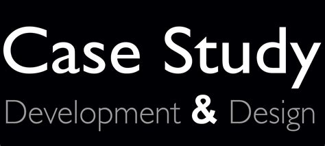 Case Study Development And Design Case Study Logo