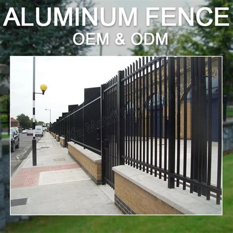 Aluminum Security Metal Fence Garden Panels Aluminum Alloy Courtyard