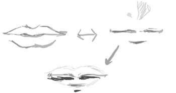 You can use the hatching technique of drawing for shading. How to Draw Anime Lips & Mouths with Manga Drawing Tutorials - How to Draw Step by Step Drawing ...