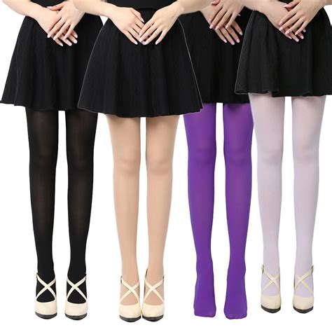 Hot Classic Sexy Women 120d Opaque Footed Tights Pantyhose Thick Tights Stockings Women Spring