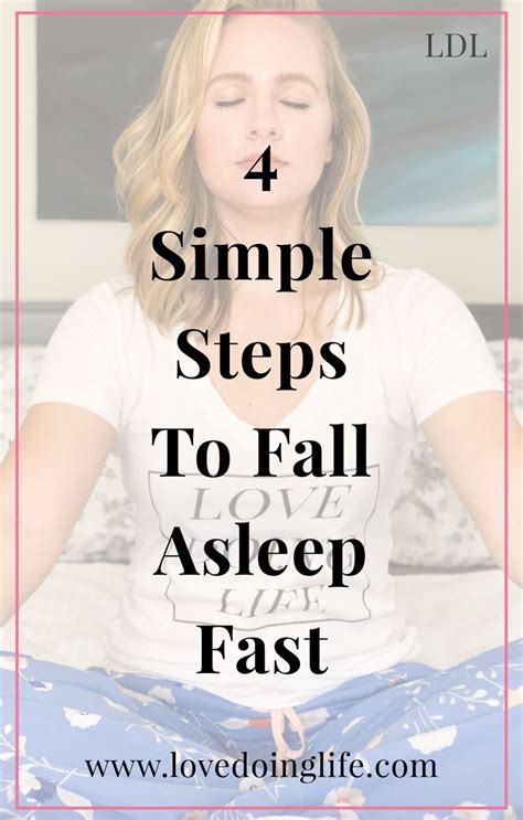 How To Fall Asleep Fast 4 Simple Steps To Fall Asleep Fast How To