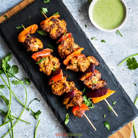 Tandoori Chicken Tikka Kebab Spice Cravings