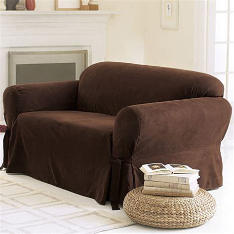 1 2 3 seater suede sofa covers stretch slipcover couch chair furniture protector. Sure Fit Soft Suede Sofa Cover - Walmart.com