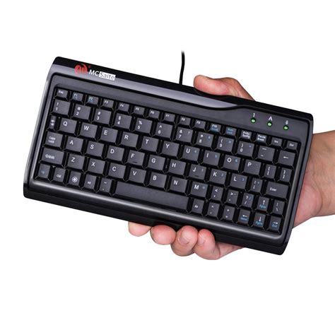 Super Mini Wired Keyboard Mcsaite Full Size 78 Keys Keypad Small