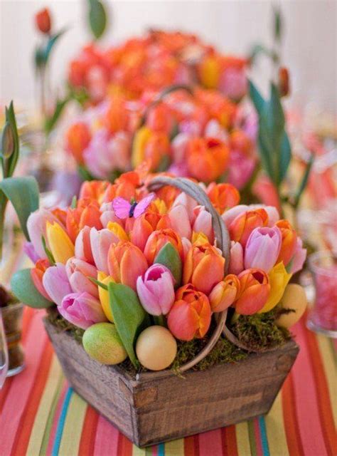 105 Diy Easter Decorations You Can Make Yourself Spring Flower