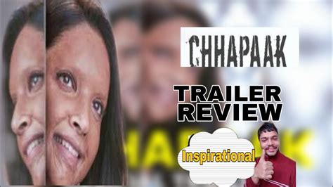 Chhapaak Trailer Review Youtube