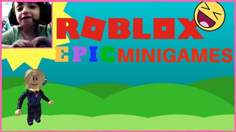 My First Facecam Video Roblox Epic Minigames Youtube