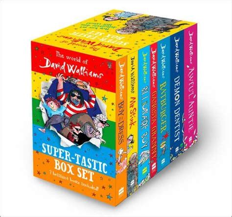 The World Of David Walliams Super Tastic Box Set Amazon Co Uk David