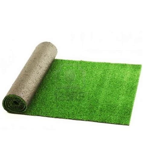 Fab Decor Green Synthetic Carpet Natural 2x6 Ft Buy Fab Decor Green