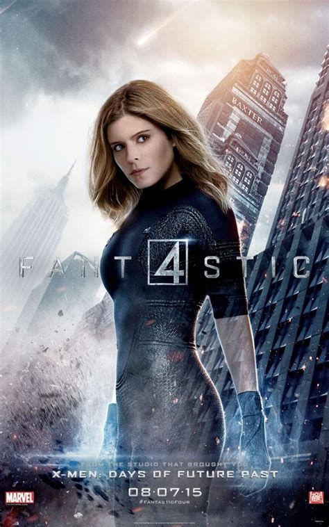 Kate Mara Fantastic Four Posters 2015 • Celebmafia