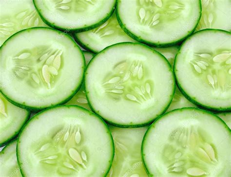 Sliced Cucumber — Stock Photo © Sommaill 28426547