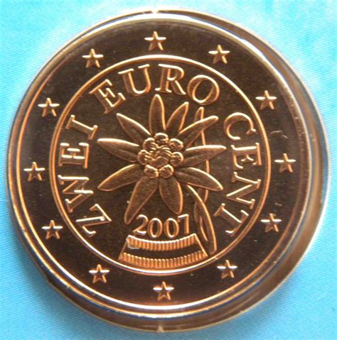 Austria 2 Cent Coin 2007 Euro Coinstv The Online Eurocoins Catalogue
