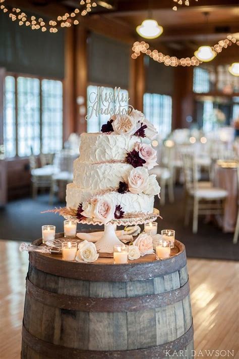 Country Rustic Wedding Cake Ideas EmmaLovesWeddings