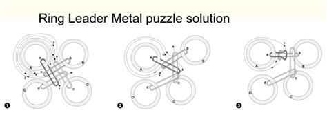 Ring Leader Metal Puzzle Solution 3d Brain Teasers