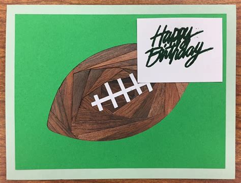 Football Birthday Card Birthday Cards Football Birthday Cards