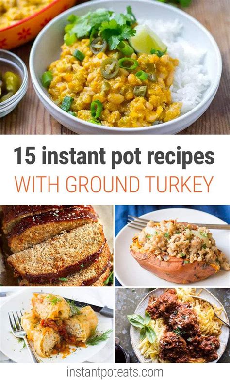 Budget stretcher crock pot ground turkey stewfood.com. 15+ Instant Pot Ground Turkey Recipes (Healthy & Delicious ...