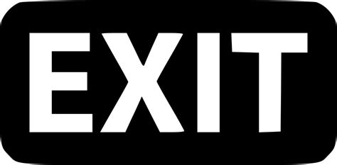 Collection Of Exit Button Png Pluspng