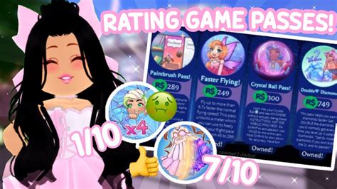 Rating Royale High Game Passes😬💗 What Game Pass Should You Buy Youtube