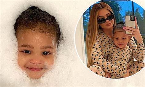 Kylie Jenner Shares Adorable Snap Of Daughter Stormi Beaming In A Bubble Bath