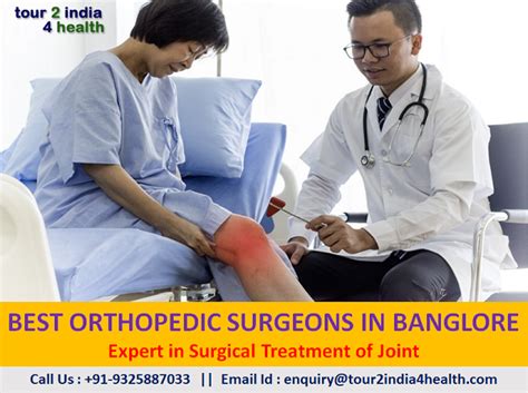 Top 12 Orthopedic Surgeons In Bangalore List Of Best Orthopedic