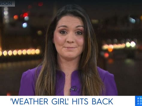 ‘pommy Weather Girl Laura Tobin After Clash With Craig Kelly Daily