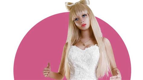 Angelica The Human Barbie Real Life Woman Lives A Dolls Life Daily