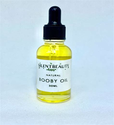 Booby Oil Breast Massage Breast Care Oil For Breast Etsy