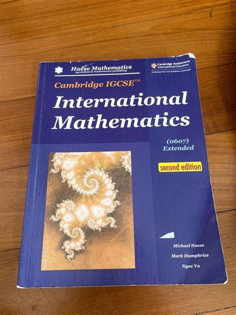 International Mathematics Cambridge Igcse Haese Book Hobbies And Toys