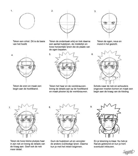 Naruto Tutorial By Sie Tje Naruto Drawings Easy Easy Drawings Sketches