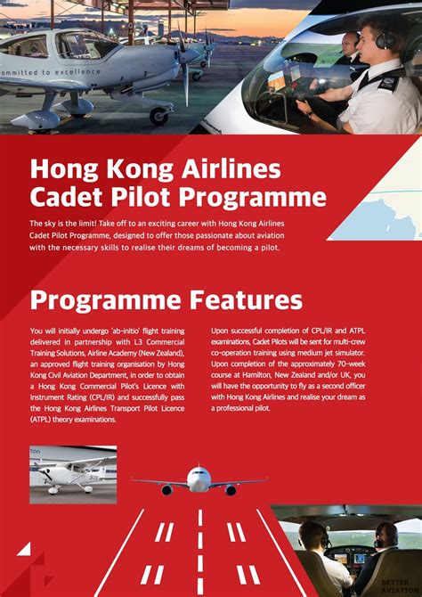 Sia would be sending their cadets to hm aerospace langkawi malaysia for training soon from reliable source. Hong Kong Airlines Cadet Pilot Programme (2018) - Better ...