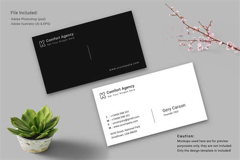 Business Card Template ~ Business Card Templates ~ Creative Market