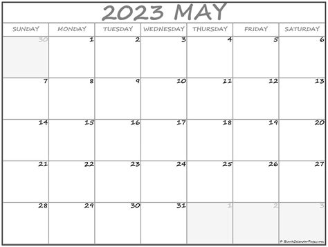 2023 Calendar Printable Free One Page Free Printable Worksheet