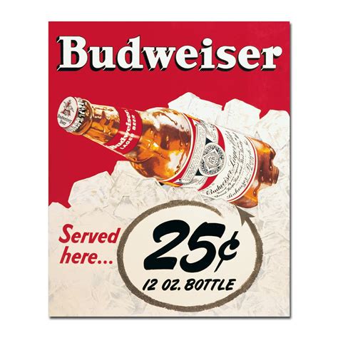 Budweiser Vintage Advertisements Vintage Ads Vintage Tin Signs