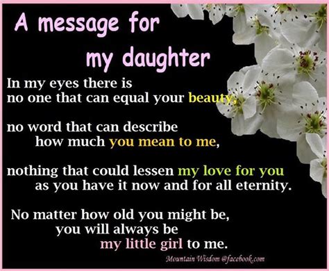 A Message For My Daughter Pictures Photos And Images For Facebook
