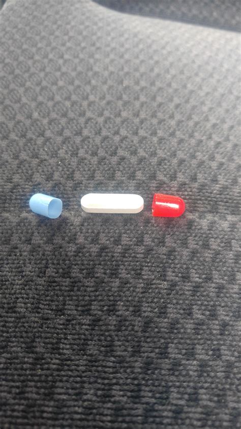 This capsule pill had a regular pill inside. : mildlyinteresting