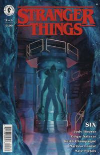 Which hints are the cast and crew dropping? GCD :: Issue :: Stranger Things: Six #4 Jenn Ravenna Cover