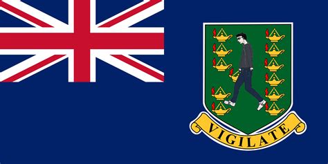 flag if the british virgin islands r vexillologycirclejerk