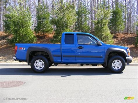 2007 Pace Blue Chevrolet Colorado Lt Z71 Extended Cab 4x4 46092056