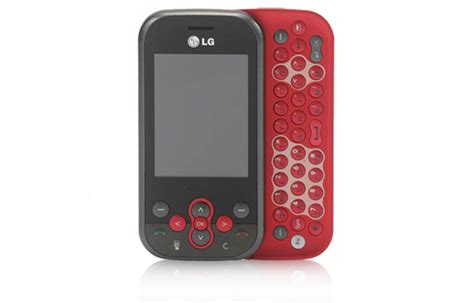 Slide Phones Mobile Phone Ks360 Red Lg Electronics Australia