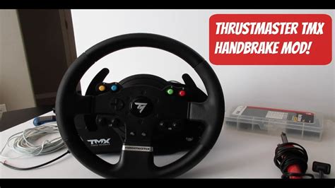 Thrustmaster Tmx Handbrake Mod Youtube