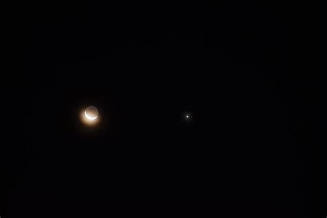 Samenstand Maan And Venus Wim Delen 14102020 Volkssterrenwacht