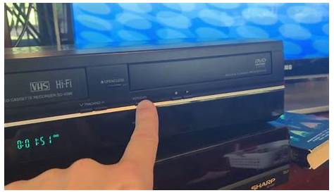 Toshiba SD-V296 VHS Recorder and DVD Player - YouTube