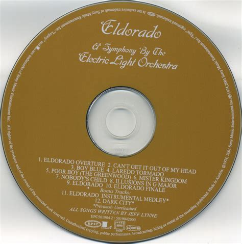 Musicotherapia Electric Light Orchestra Eldorado 1974