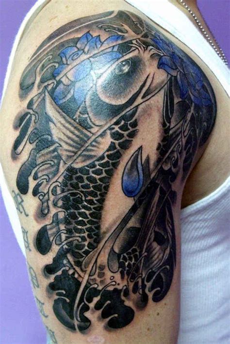 29 Magnificent Koi Sleeve Tattoos Designs