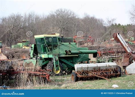 Farm Scrap Stock Image Image Of Rusted Outside Recycle 40115225