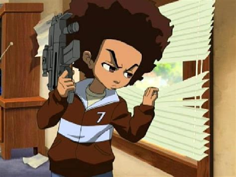 The Boondocks Great Cartoon For Adults Love Huey Freeman Pictured