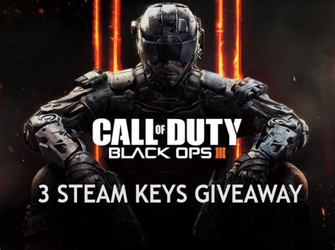 Steam Call Of Duty Black Ops 3 Steam Keys Giveaway Shopping Deals