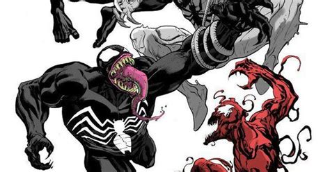 Symbiote Battle Toxin Anti Venom Venom And Carnage Marvel