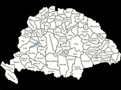 Magyarország térképe városokkal falvakkal / térképek magyarország megyéiről, régióiról. Nagy Magyarország Megye Térkép | marlpoint